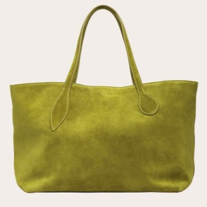 Little Liffner Mega Sprout Suede Tote Donna Verde Oliva | 5178-MWOGX